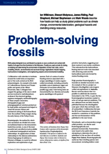Problem-solving fossils - NERC Open Research Archive